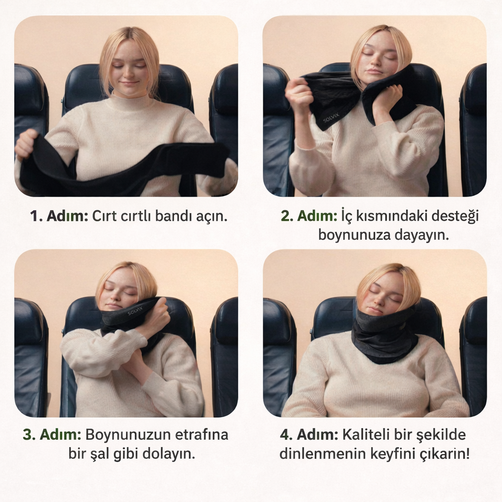 Solvix Seyahat Yastığı