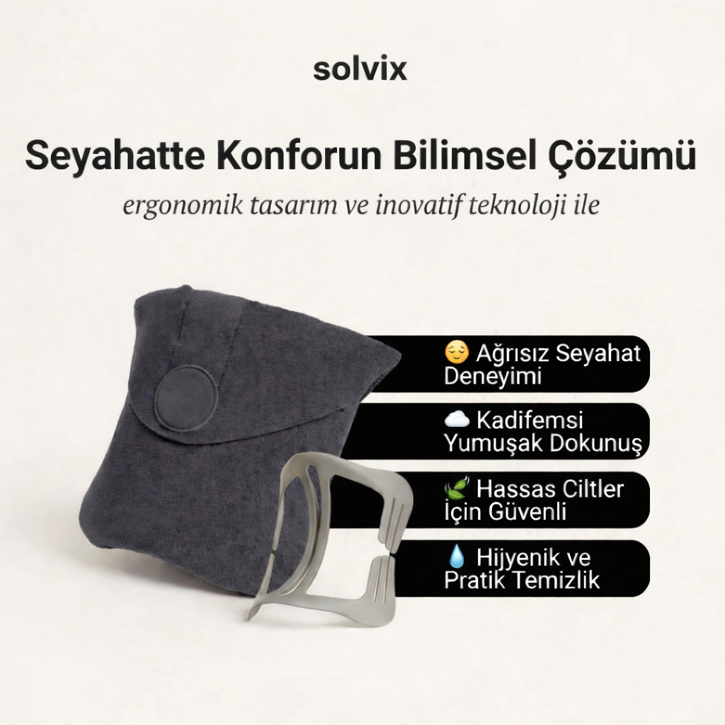 Solvix Seyahat Yastığı