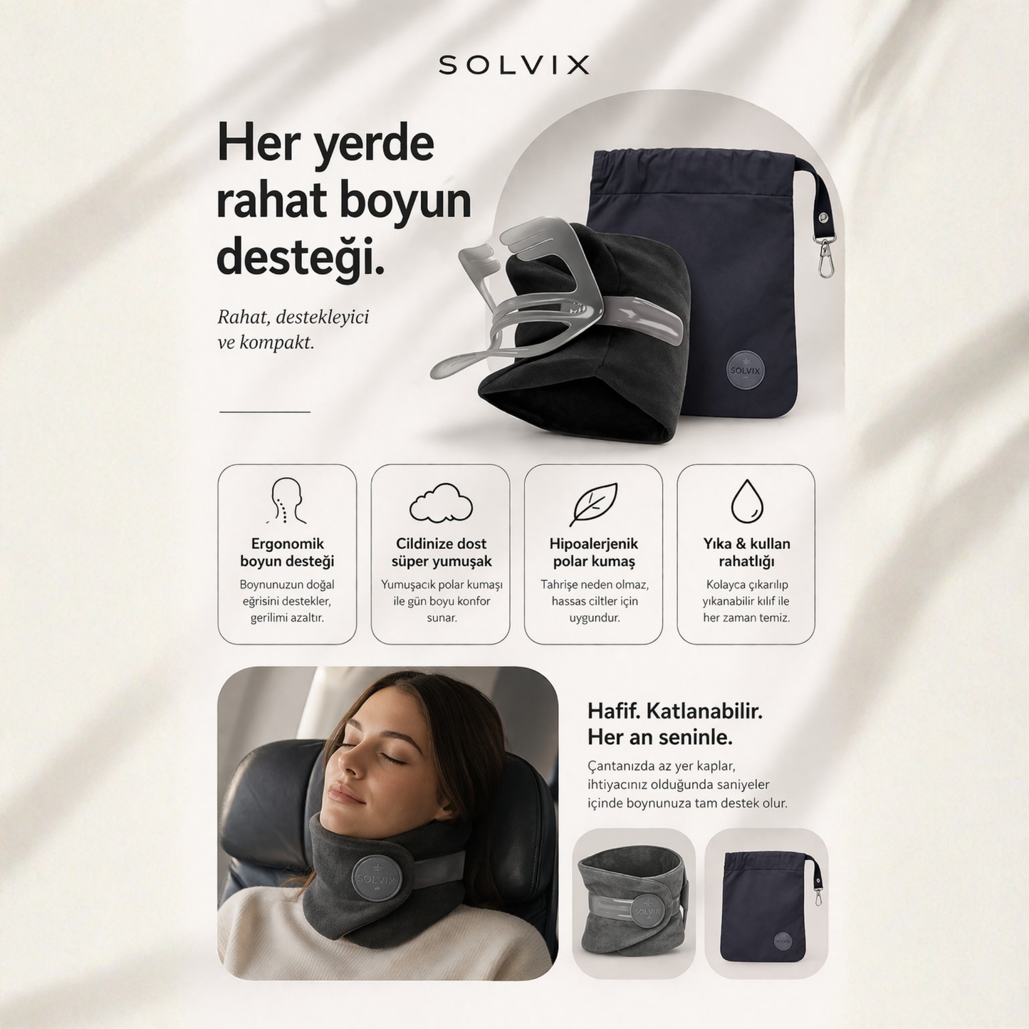 Solvix Seyahat Yastığı